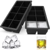 Silicone square ice cube tray Specification image